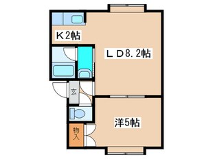 リゴンア－ムスの物件間取画像